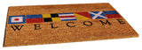 Nautical Welcome Doormat, 2'x3'