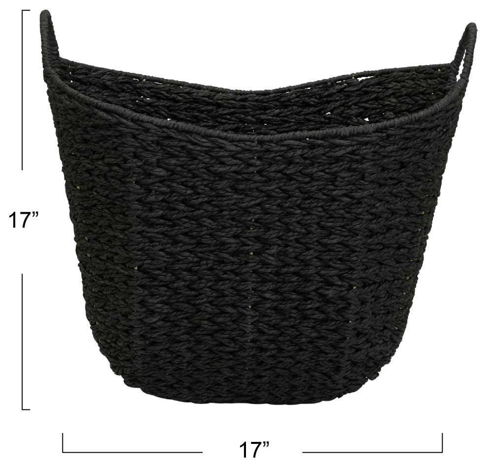 Paper Rope Basket With Handles