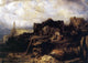 Eugene Isabey Beach at Low Tide - 18" x 27" Premium Canvas Print