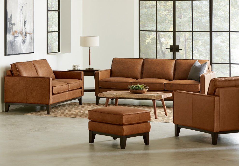Pimlico 100% Top Grain Leather Sofa