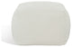 Safavieh Couture Samuels Boucle Pouf, White