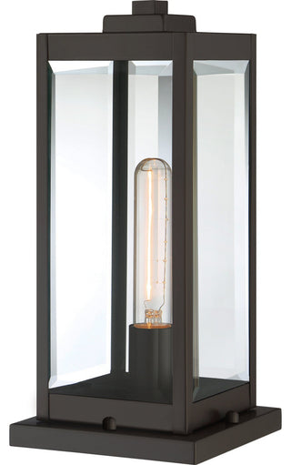 Luxury Modern Farmhouse Outdoor Post/Pier Light, Estate Bronze, UQL1355