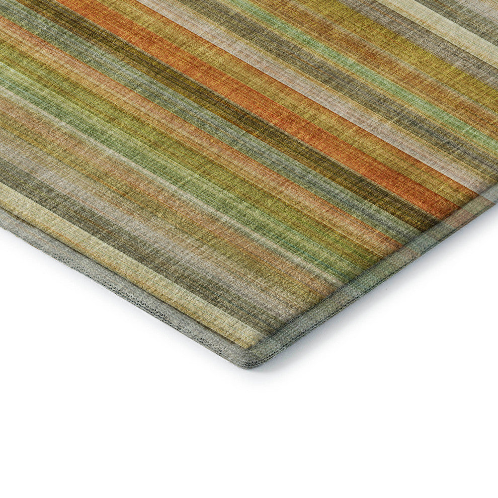 Premium Machine Washable Mayfield AMF543 Khaki 8' x 10' Rug