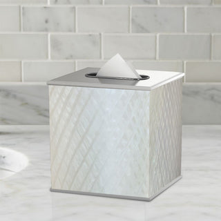 nu steel Almere Enamel Metal Tissue Box Cover