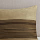 Madison Park Palmer Vera Microsuede 7-Piece Comforter Set, Natural Brown