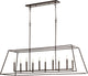 Gabriel 10-Light Linear Entry, Oiled Bronze