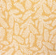 Nevis Palm Frond Indoor/Outdoor, Yellow/Cream, 5' Square
