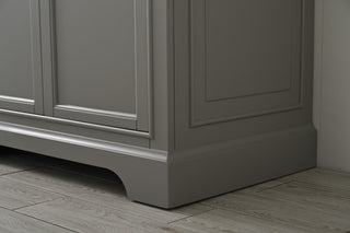 Milano Transitional Gray 36" Single Vanity