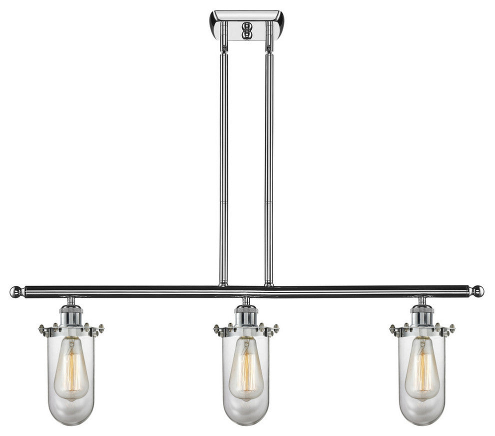 Innovations Lighting 516-3I-Pc-232Cl-Led 3 Light Dimmable Led Island Light