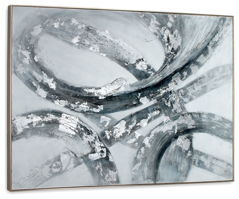 Caspian Hand Painted Canvas