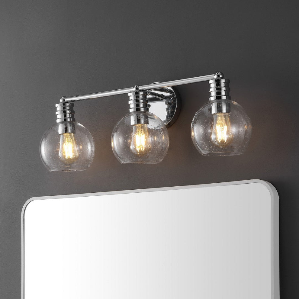 Safavieh Sunetta 3Lt 26.375" Sconce, Chrome