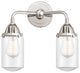 288-2W-PC-G312-LED 2 Light 12.5" Bath Vanity Light, Polished Chrome