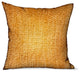 Plutus Honey Lust Brown Solid Luxury Outdoor/Indoor Throw Pillow, 20"x20"