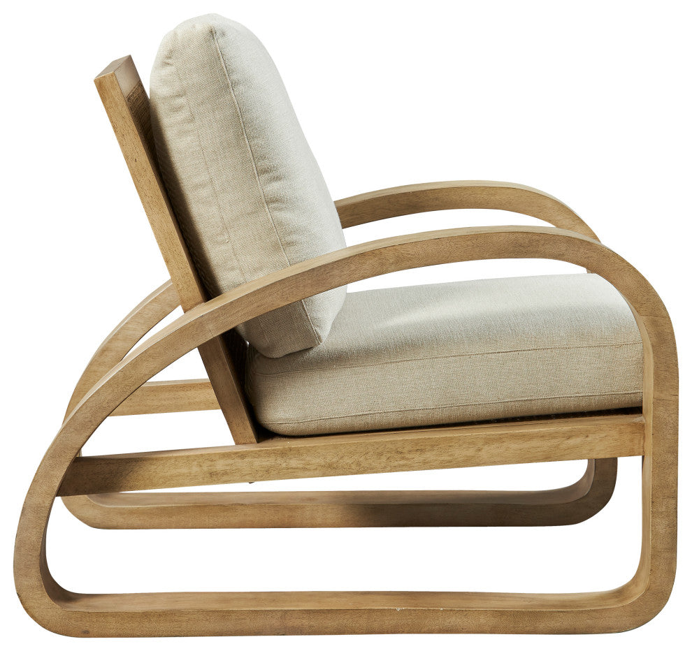 Uttermost Barbora Wooden Accent Chair