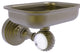 Pacific Grove Wall-Mount Soap Dish Holder with Twist Accents, Antique Brass