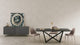 Burton Fabric Dining Chair Light Gray, Set of 2