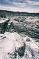 Great Falls Vintage Rural Landscape Framed Photo Paper Wall Art Prints, White, 18" X 24"