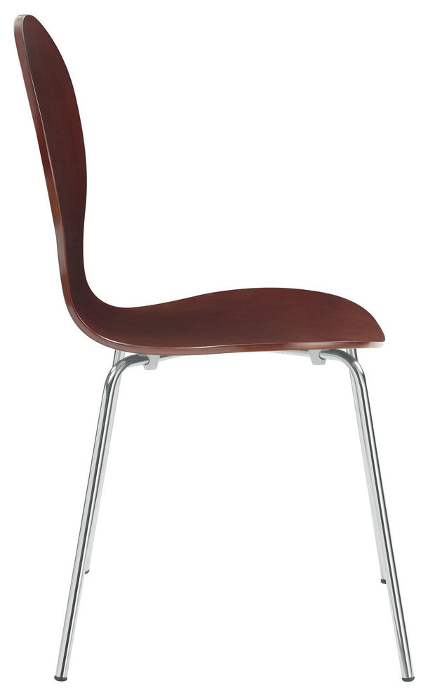 Modern Contemporary Kitchen Wood Dining Side Chair Wenge