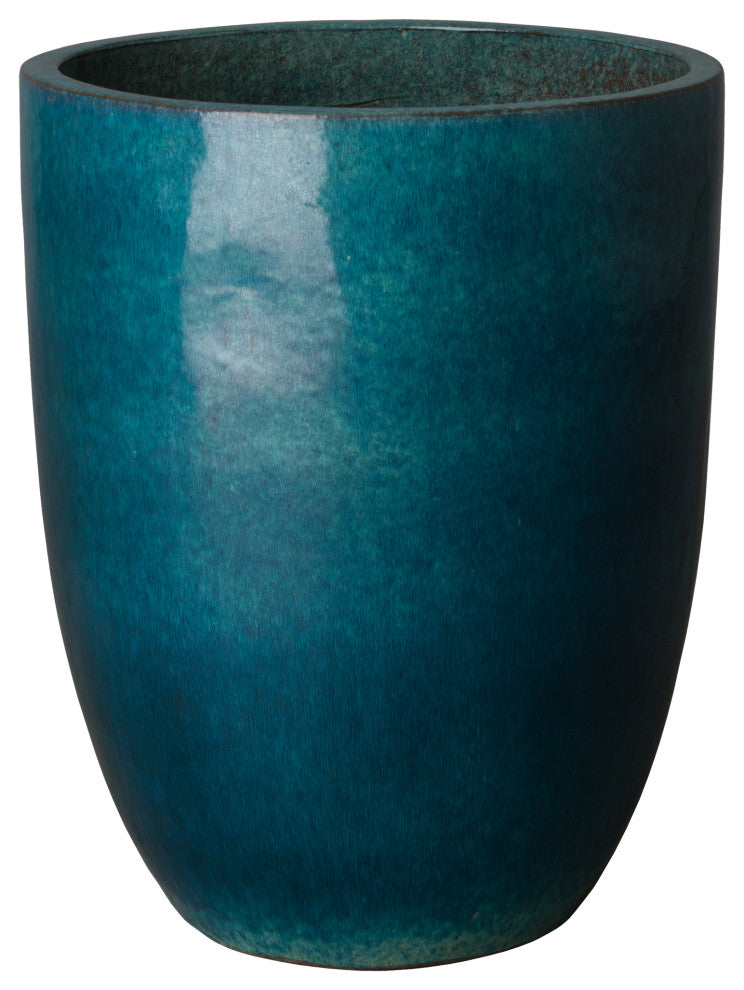 Tall Planter Medium, Teal 19x24