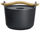 iittala Sarpaneva Casserole 3 Quart Cast Iron, Black, 1010774