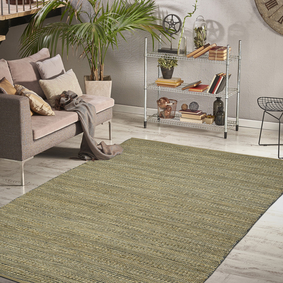 Naturals Sinclair Area Rug, Gray, 5' x 8', Striped
