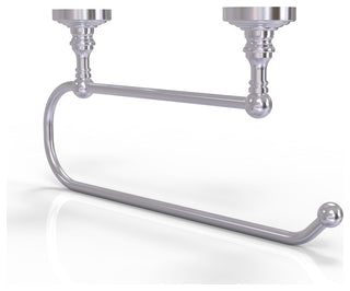 Waverly Place Under Cabinet Paper Towel Holder, Satin Chrome