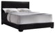 Benzara BM158150 Contemporary Queen Upholstered  Bed, Black