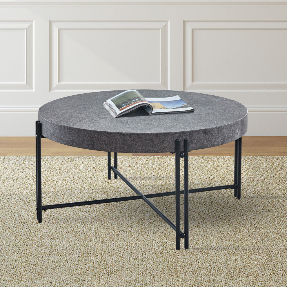 Morgan Round Cocktail Table