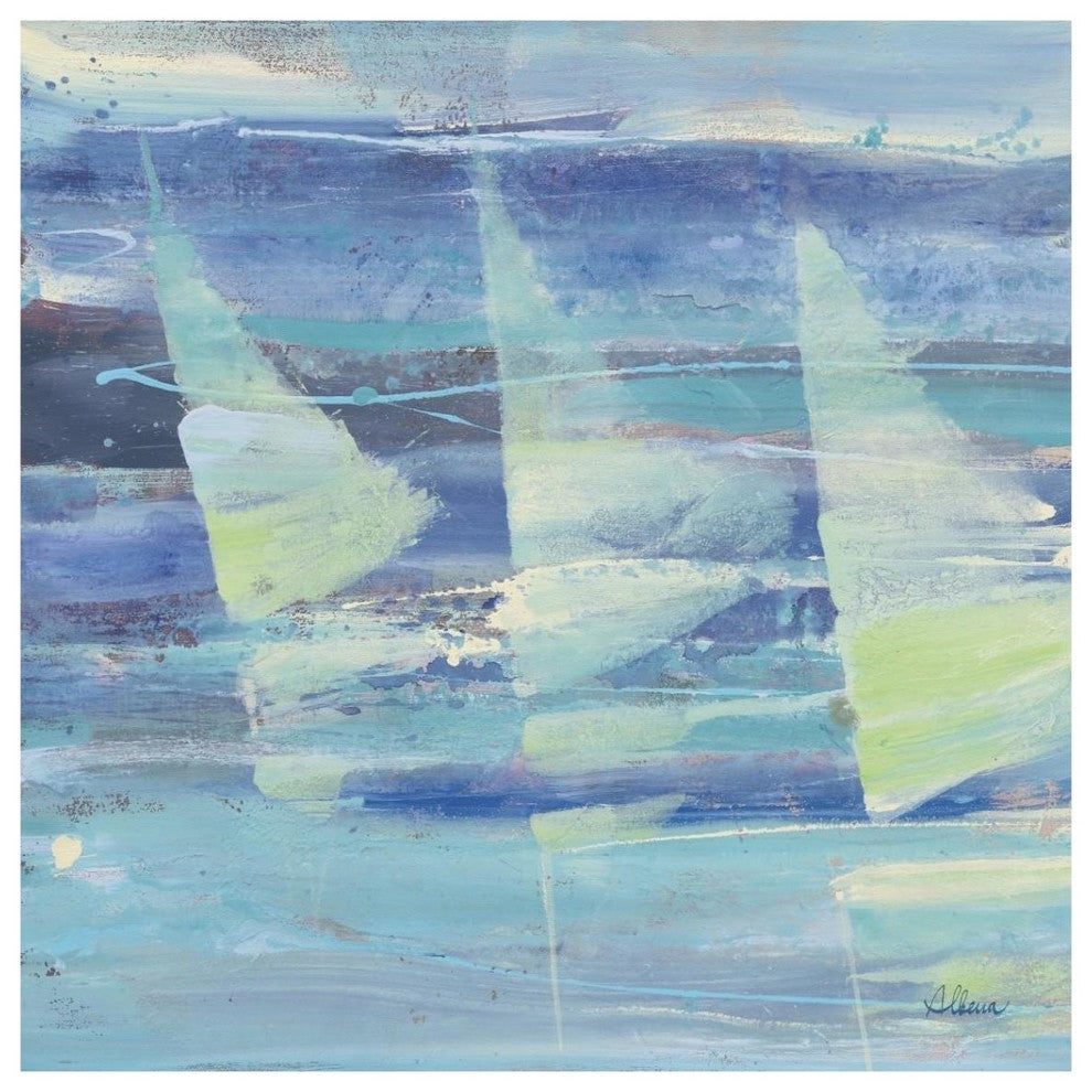 "Summer Sail I" Digital Paper Print by Albena Hristova, 38"x38"