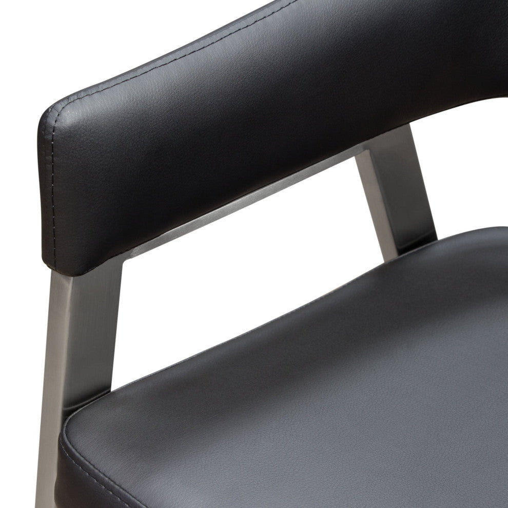 Adele 2 Accent Chairs, Black