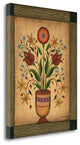 "Floral" By Kim Lewis, Giclee Print on Gallery Wrap Canvas, Ready to Hang