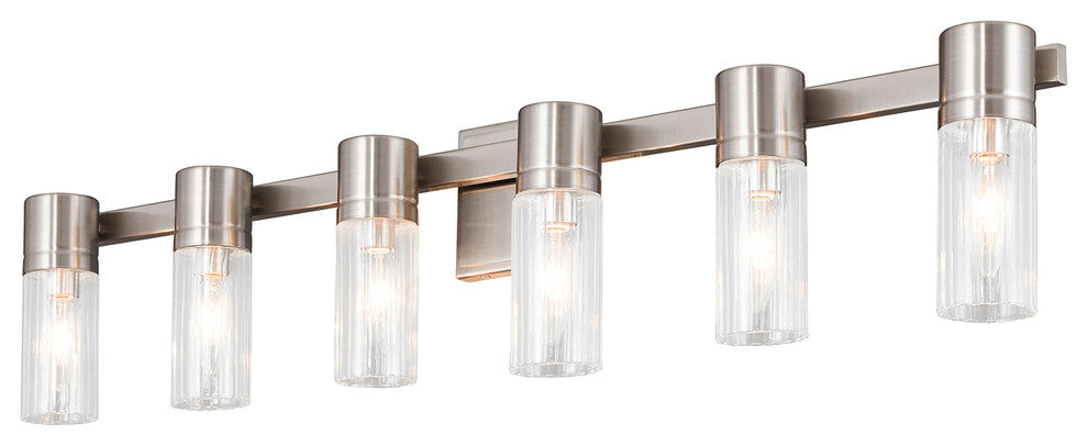 Midtown Bath Light, Brushed Nickel