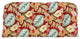 42"X19" U-Shaped Patterned Tufted Settee/Bench Cushion, Marlow Beachside