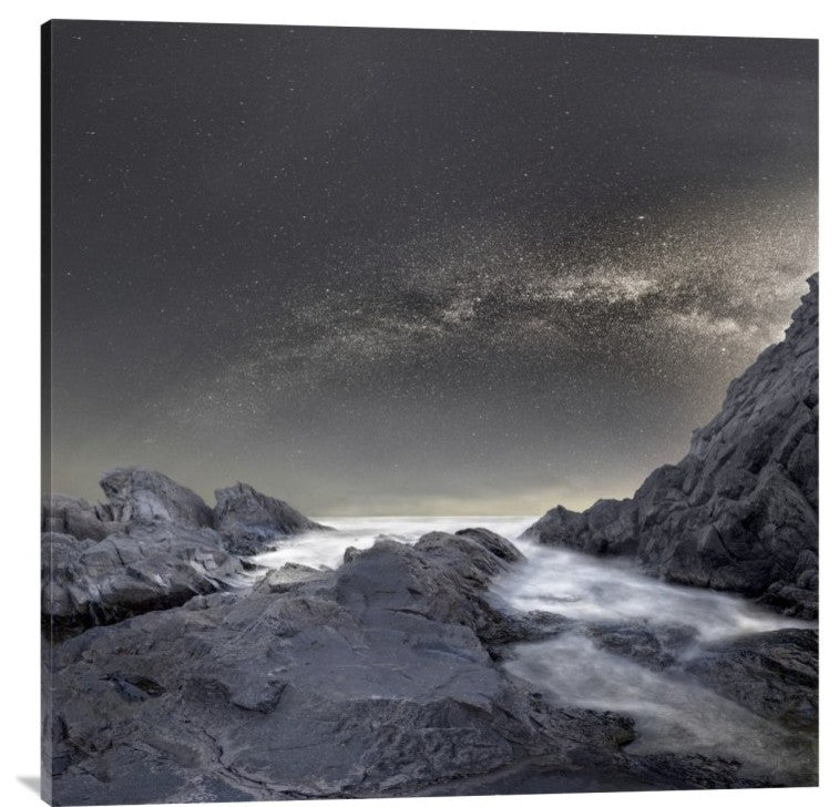 "Where Is The Moon" Stretched Canvas Giclee by Stoyan Hristov, 40x40"