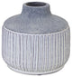 Vase 6.5"Dx6"H Terra Cotta