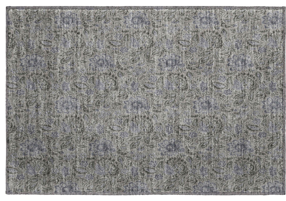 Premium Machine Washable Mayfield AMF660 Khaki 1'8" x 2'6" Rug