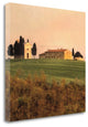 "Evening Light Tuscany" By Elizabeth Carmel, Giclee Print on Gallery Wrap Canvas