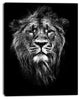"Male Asiatic Lion" Animal Digital Canvas Print, 30"x40"