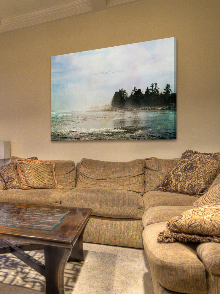 "He Who Seeks Beauty" Painting Print on Wrapped Canvas