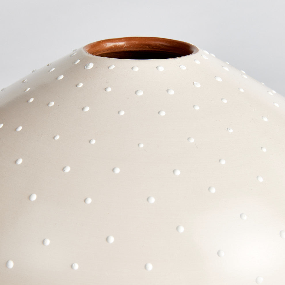 Keyla Small White Vase