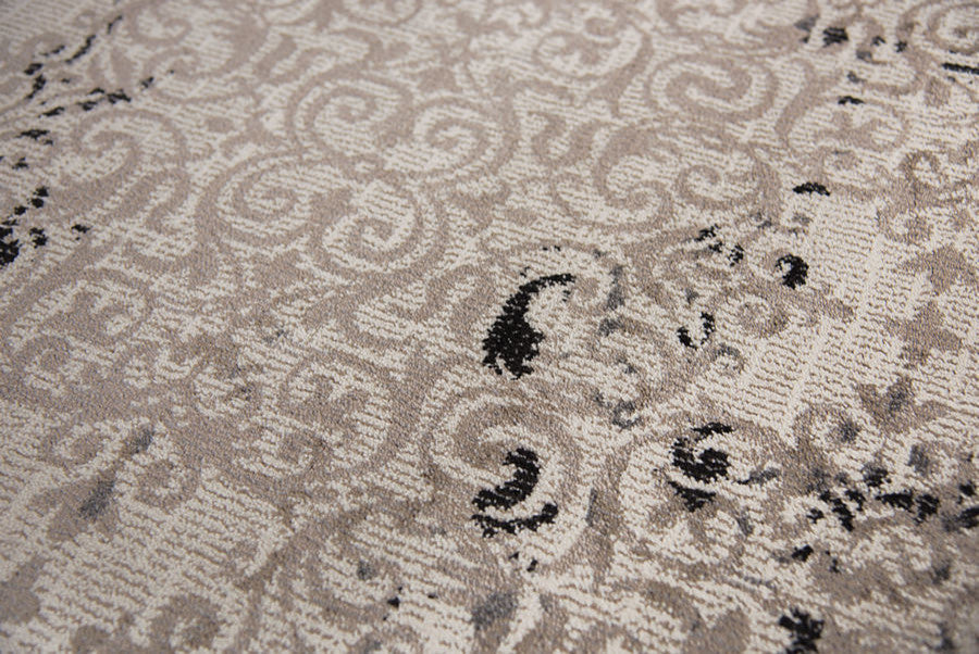 Rizzy Home Panache PN6970 Beige Medallion Area Rug, Rectangular 7'10"x10'10"