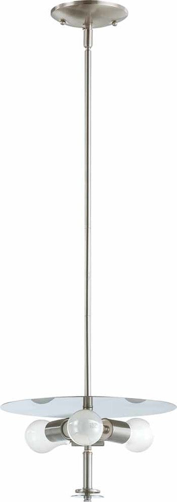Esprit 3-Light Interior Pendant, Brushed Nickel