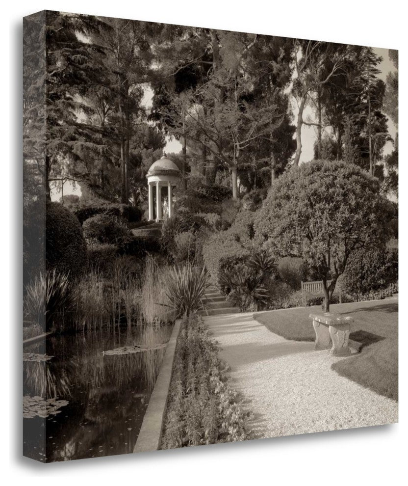 "Banc De Jardin - 57" By Alan Blaustein, Giclee Print on Gallery Wrap Canvas