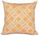 Know The Ropes, Geometric Print Pillow, Yellow, 16"x16"