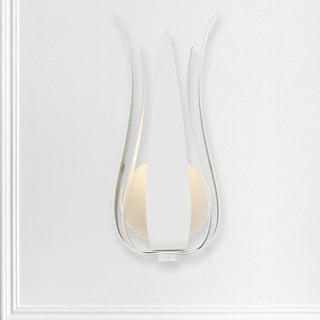 Crystorama Lighting Group 511 Broche 14" Tall Wall Sconce - Matte White