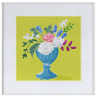 Vase 3 Fine Art Print, white, 50"x50"