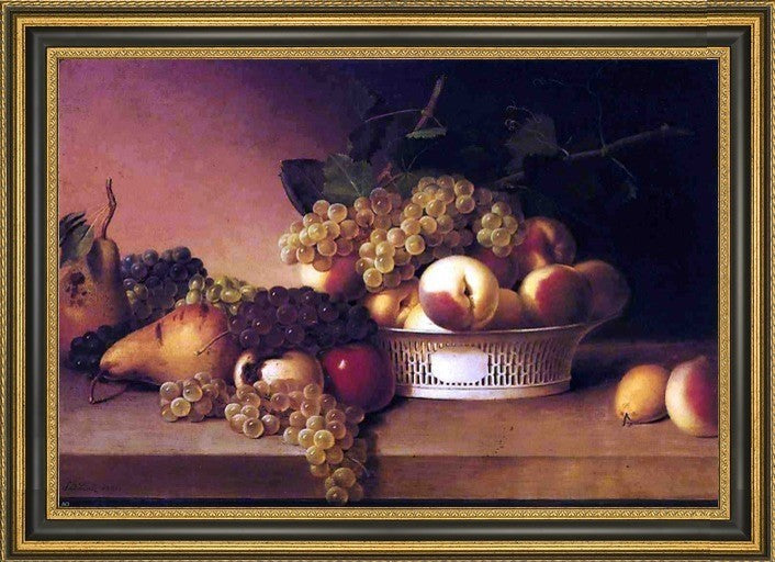 James Peale Still Life No. 2 Framed Premium Canvas Print, 16"x24"
