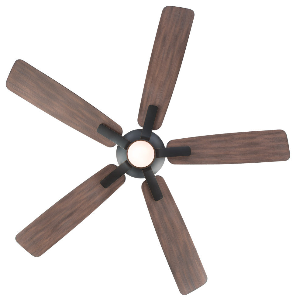 Mykonos 60" Indoor/Outdoor Smart Ceiling Fan, Oil Rubbed Bronze, 3500K Light
