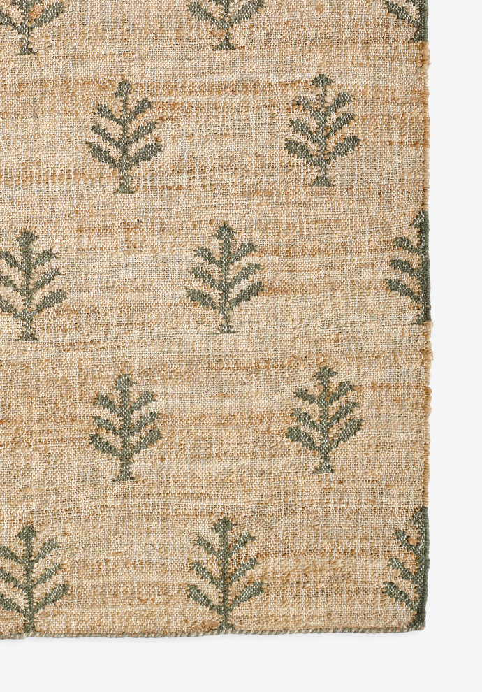 Erin Gates by Momeni Orchard Verdure Natural Hand Woven Wool Rug 2' X 3'