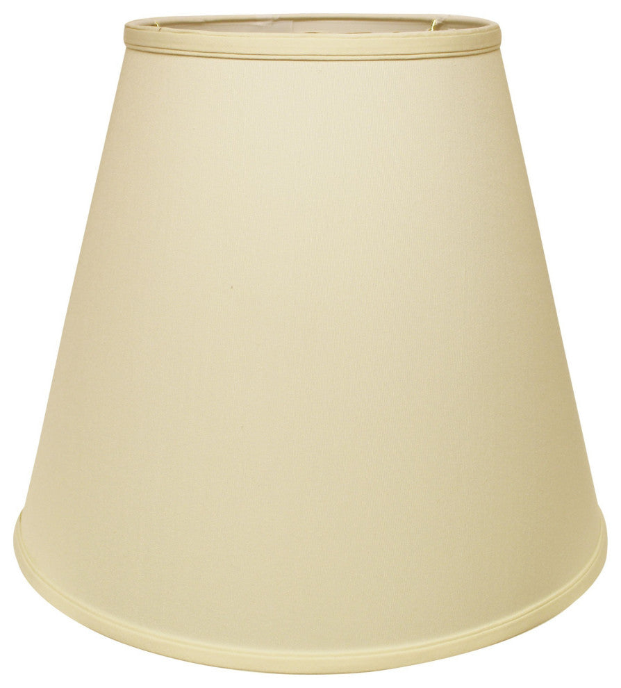 18" Ivory Deep Empire No Slub Lampshade